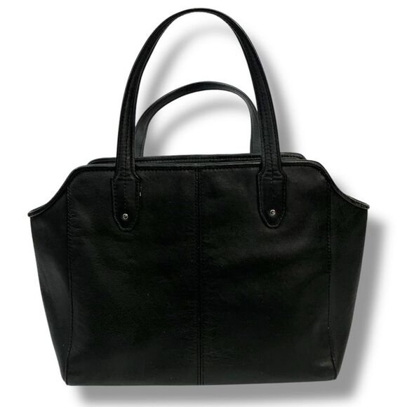 Coach Taylor Bette Classic Black Leather Mini Tote Shoulder Bag Handbag - Picture 2 of 9